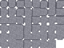 Stone 47-blob tileset sheet, 16px tiles